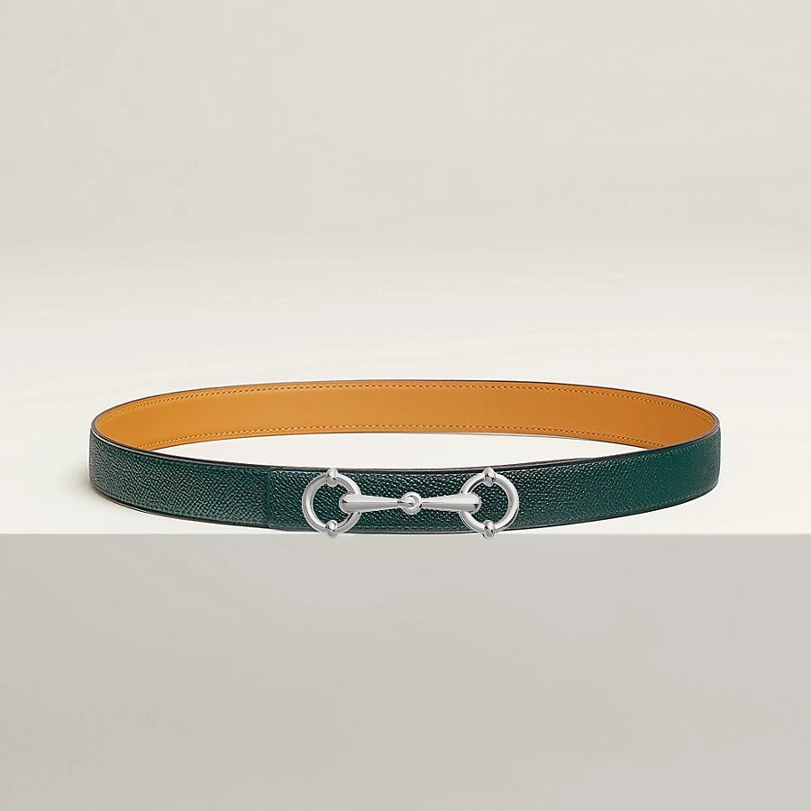 Lady Rider belt buckle & Reversible leather strap 24 mm - Image 2